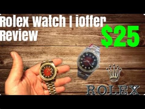 iOffer Review  Rolex Watch !Giveaway Inside! 